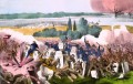 Currier Ives The Battle of Baton Rouge La Aug 4th 1862 Naval Battles